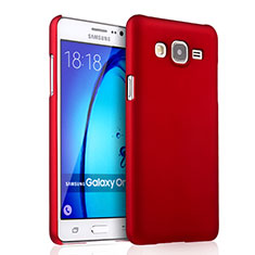 Samsung Galaxy On5 G550FY用ハードケース プラスチック 質感もマット サムスン レッド