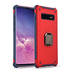 Samsung Galaxy S10 5G用ハイブリットバンパーケース プラスチック アンド指輪 マグネット式 T01 サムスン マルチカラー