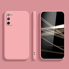 Samsung Galaxy S20用360度 フルカバー極薄ソフトケース シリコンケース 耐衝撃 全面保護 バンパー YK2 サムスン ピンク