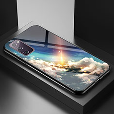 Samsung Galaxy S20 Lite 5G用ハイブリットバンパーケース プラスチック パターン 鏡面 カバー LS1 サムスン マルチカラー