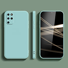 Samsung Galaxy S20 Plus用360度 フルカバー極薄ソフトケース シリコンケース 耐衝撃 全面保護 バンパー S05 サムスン シアン