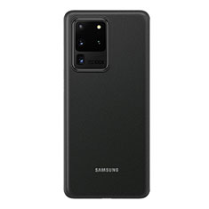 Samsung Galaxy S20 Ultra 5G用極薄ケース クリア透明 プラスチック 質感もマットH01 サムスン グレー