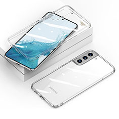 Samsung Galaxy S21 FE 5G用極薄ソフトケース シリコンケース 耐衝撃 全面保護 クリア透明 T04 サムスン クリア