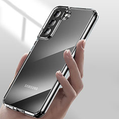 Samsung Galaxy S21 FE 5G用極薄ソフトケース シリコンケース 耐衝撃 全面保護 クリア透明 T13 サムスン クリア