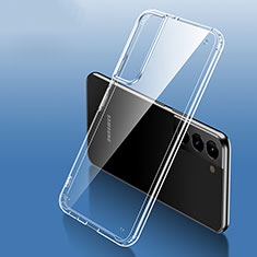 Samsung Galaxy S21 FE 5G用極薄ソフトケース シリコンケース 耐衝撃 全面保護 クリア透明 H10 サムスン クリア