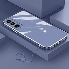 Samsung Galaxy S22 5G用極薄ソフトケース シリコンケース 耐衝撃 全面保護 M01 サムスン ネイビー
