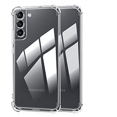 Samsung Galaxy S22 5G用極薄ソフトケース シリコンケース 耐衝撃 全面保護 クリア透明 T10 サムスン クリア