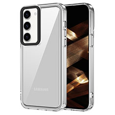 Samsung Galaxy S22 5G用ハイブリットバンパーケース クリア透明 プラスチック カバー AC1 サムスン クリア