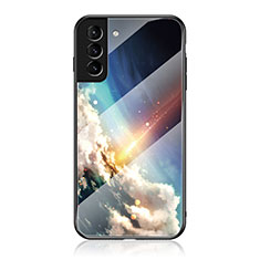 Samsung Galaxy S22 Plus 5G用ハイブリットバンパーケース プラスチック 星空 鏡面 カバー サムスン マルチカラー