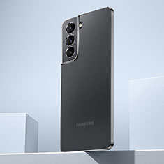 Samsung Galaxy S23 Plus 5G用極薄ソフトケース シリコンケース 耐衝撃 全面保護 クリア透明 H07 サムスン ブラック