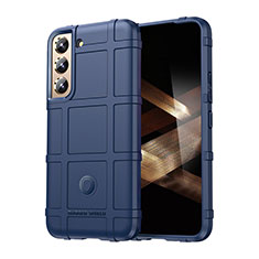 Samsung Galaxy S24 5G用360度 フルカバー極薄ソフトケース シリコンケース 耐衝撃 全面保護 バンパー S06 サムスン ネイビー