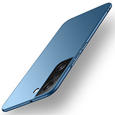 Samsung Galaxy S24 5G用ハードケース プラスチック 質感もマット カバー サムスン ネイビー