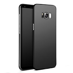 Samsung Galaxy S8用極薄ケース クリア プラスチック サムスン ブラック