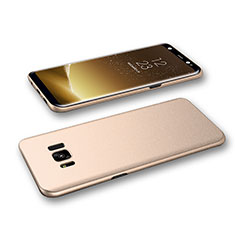 Samsung Galaxy S8 Plus用ハードケース プラスチック 質感もマット M03 サムスン ゴールド