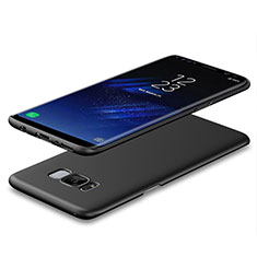 Samsung Galaxy S8 Plus用ハードケース プラスチック 質感もマット M08 サムスン ブラック