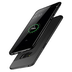 Samsung Galaxy S8 Plus用ハードケース プラスチック 質感もマット P02 サムスン ブラック