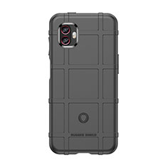 Samsung Galaxy Xcover Pro 2 5G用360度 フルカバー極薄ソフトケース シリコンケース 耐衝撃 全面保護 バンパー J02S サムスン ブラック