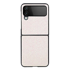 Samsung Galaxy Z Flip4 5G用ハードケース プラスチック 質感もマット カバー R02 サムスン ピンク