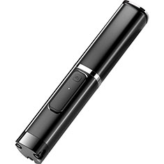 Vivo iQOO Z7 5G用無線 Bluetooth じどり棒 自撮り棒自分撮りスティック 三脚架 セルフィスティック T25 ブラック