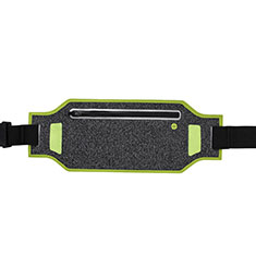 Nokia C200用ベルトポーチ カバーランニング スポーツケース ユニバーサル L08 グリーン