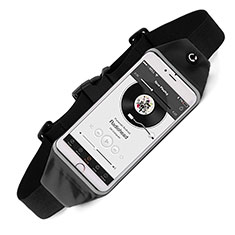 Accessoires Telephone Mini Haut Parleur用ベルトポーチ カバーランニング スポーツケース ユニバーサル ブラック