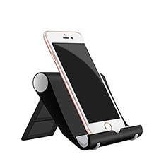 Apple iPhone 5S用スタンドタイプのスマートフォン ホルダー ユニバーサル ブラック