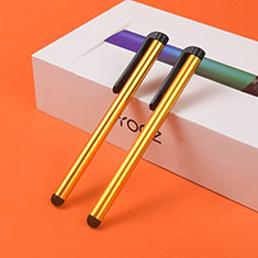 Xiaomi Poco X3 GT 5G用高感度タッチペン アクティブスタイラスペンタッチパネル 2PCS H02 ゴールド