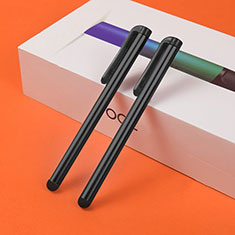 Oppo A18用高感度タッチペン アクティブスタイラスペンタッチパネル 2PCS H02 ブラック