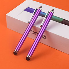 Vivo iQOO 10 Pro 5G用高感度タッチペン アクティブスタイラスペンタッチパネル 2PCS H03 パープル