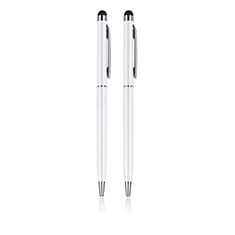 Sharp Aquos R8s用高感度タッチペン アクティブスタイラスペンタッチパネル 2PCS H05 ホワイト