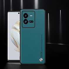 Vivo iQOO 10 Pro 5G用ケース 高級感 手触り良いレザー柄 S03 Vivo シアン