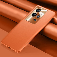 Vivo iQOO 11 5G用ケース 高級感 手触り良いレザー柄 QK1 Vivo オレンジ