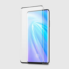 Vivo Nex 3S用強化ガラス フル液晶保護フィルム F02 Vivo ブラック