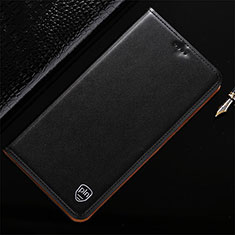 Vivo V25e用手帳型 レザーケース スタンド カバー H21P Vivo ブラック