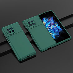 Vivo X Fold Plus用ハードケース プラスチック 質感もマット カバー P01 Vivo グリーン