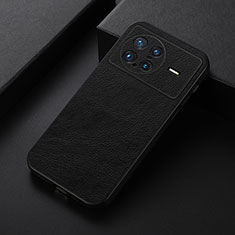 Vivo X Note用ケース 高級感 手触り良いレザー柄 B06H Vivo ブラック