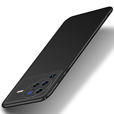 Vivo X80 Pro 5G用ハードケース プラスチック 質感もマット カバー Vivo ブラック