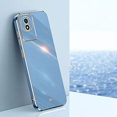 Vivo Y11 (2023)用極薄ソフトケース シリコンケース 耐衝撃 全面保護 XL1 Vivo ネイビー