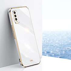 Vivo Y12A用極薄ソフトケース シリコンケース 耐衝撃 全面保護 XL1 Vivo ホワイト