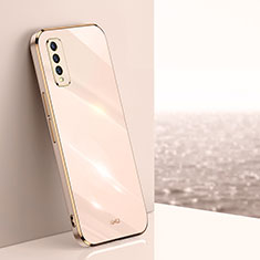 Vivo Y12A用極薄ソフトケース シリコンケース 耐衝撃 全面保護 XL1 Vivo ゴールド