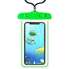 Accessories Da Cellulare Penna Capacitiva用完全防水ケース ドライバッグ ユニバーサル W08 グリーン