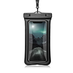 Samsung Galaxy A21 European用完全防水ケース ドライバッグ ユニバーサル W12 ブラック