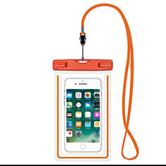 Accessories Da Cellulare Penna Capacitiva用完全防水ケース ドライバッグ ユニバーサル W16 オレンジ