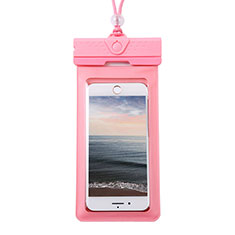 Samsung Galaxy A23 5G用完全防水ケース ドライバッグ ユニバーサル W17 ピンク