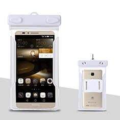 HTC Desire 22 Pro 5G用ドライバッグケース 完全防水 ユニバーサル ホワイト