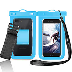 Nokia C200用完全防水ケース ドライバッグ ユニバーサル W05 ネイビー