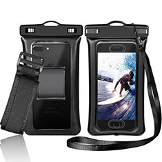 Handy Zubehoer Mikrofon Fuer Smartphone用完全防水ケース ドライバッグ ユニバーサル W05 ブラック