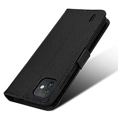 Wiko Y82用手帳型 レザーケース スタンド カバー BY1 Wiko ブラック