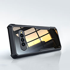 Xiaomi Black Shark 4 Pro 5G用極薄ソフトケース シリコンケース 耐衝撃 全面保護 クリア透明 T04 Xiaomi ブラック