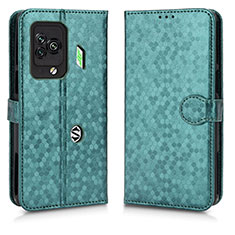 Xiaomi Black Shark 5 Pro 5G用手帳型 レザーケース スタンド カバー C01X Xiaomi グリーン